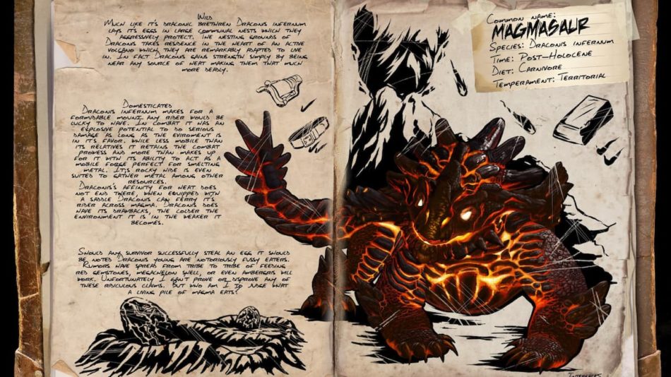 Что едят магмазавры в ARK: Survival Evolved - NexusMoD.RU